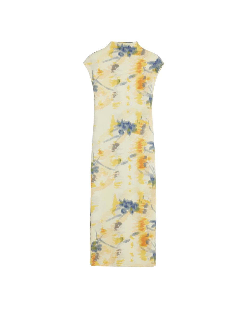 Yellow Mesh Dress
