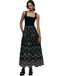 Black Eyelet Dress