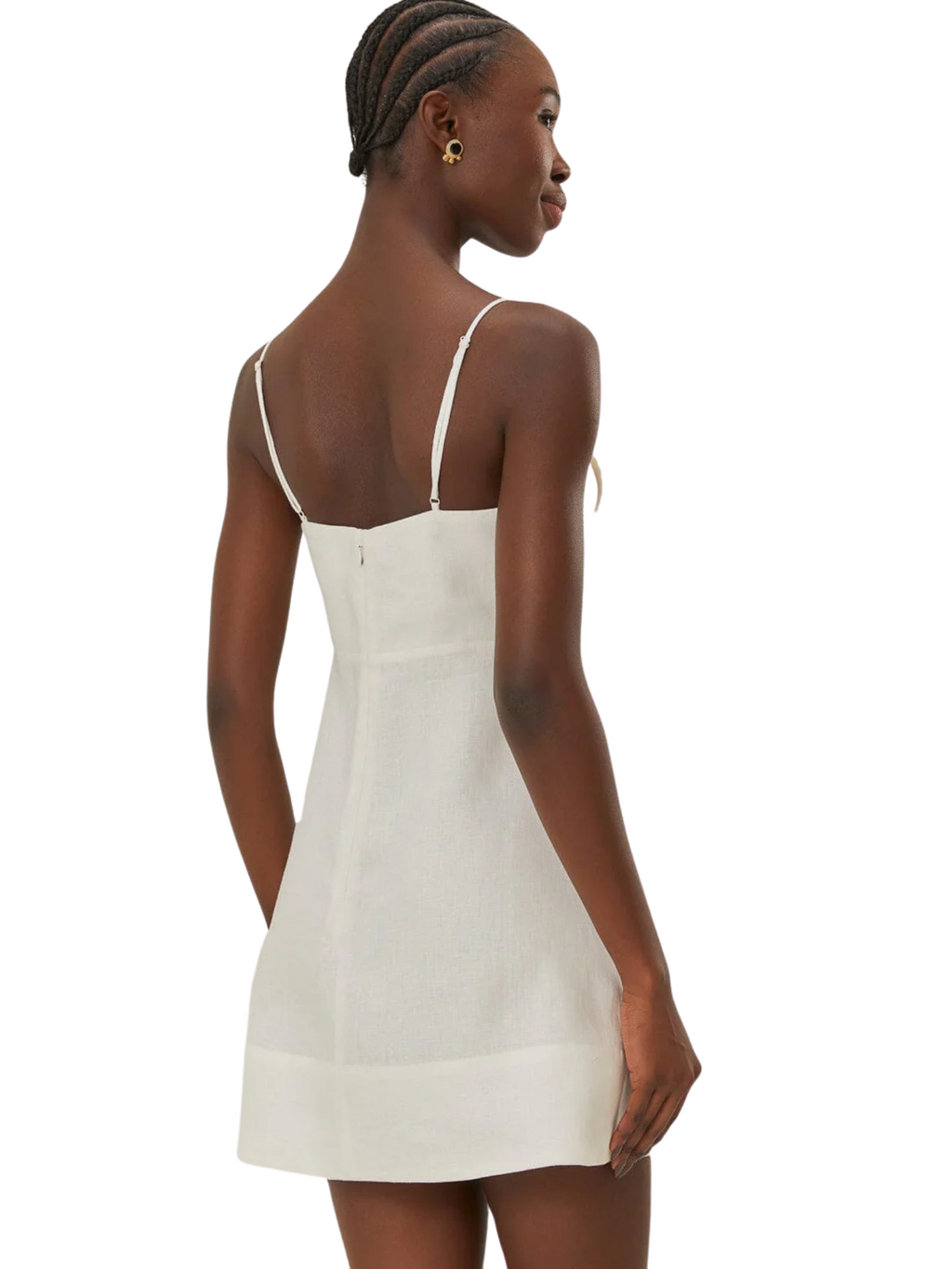 3D Flower Mini Dress