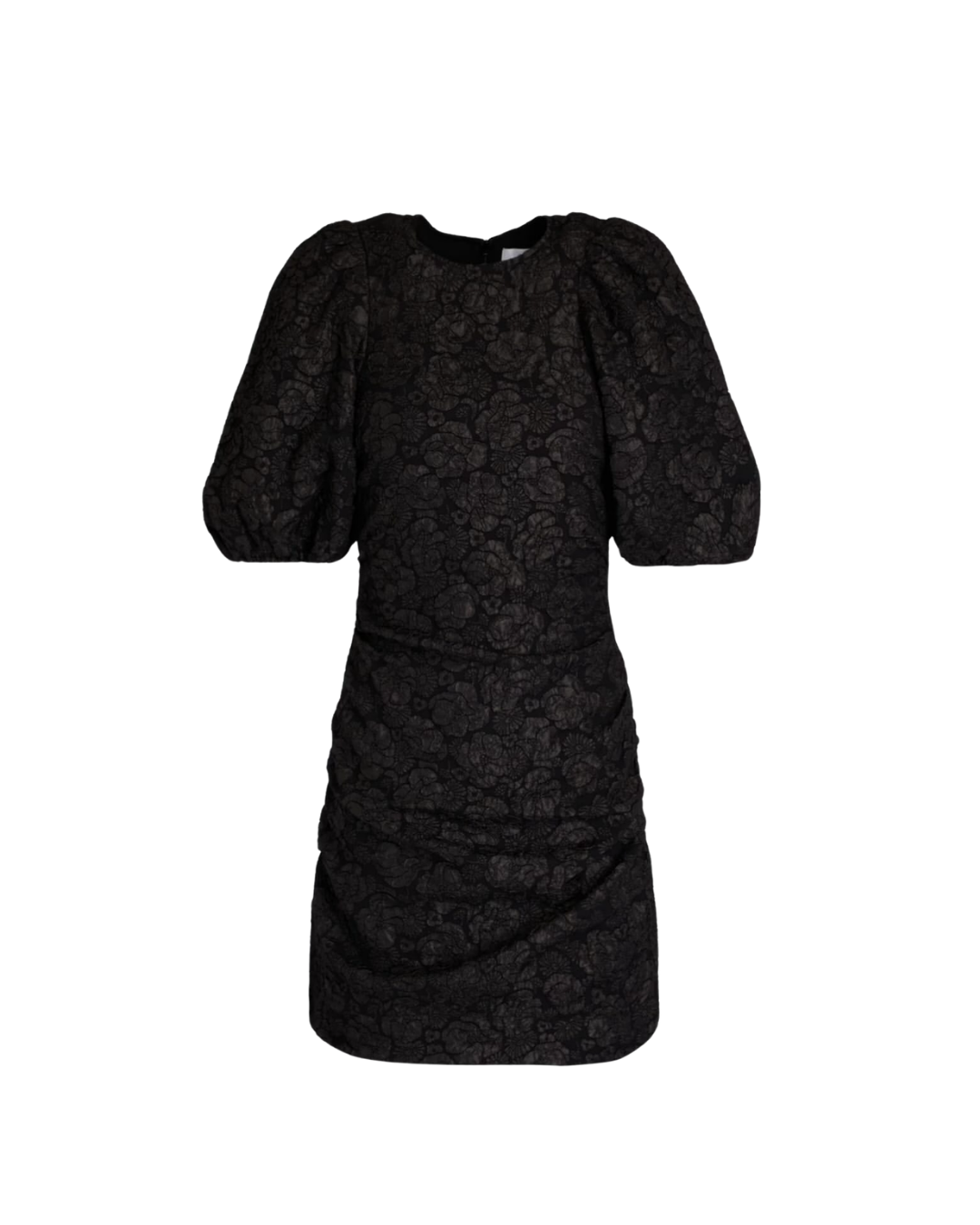 Textured Black Dress