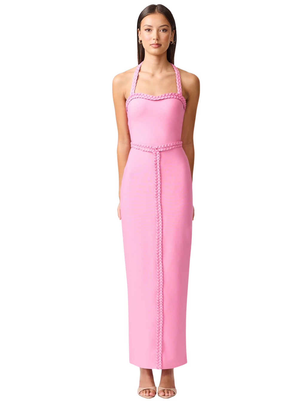 Coralene Halter Gown