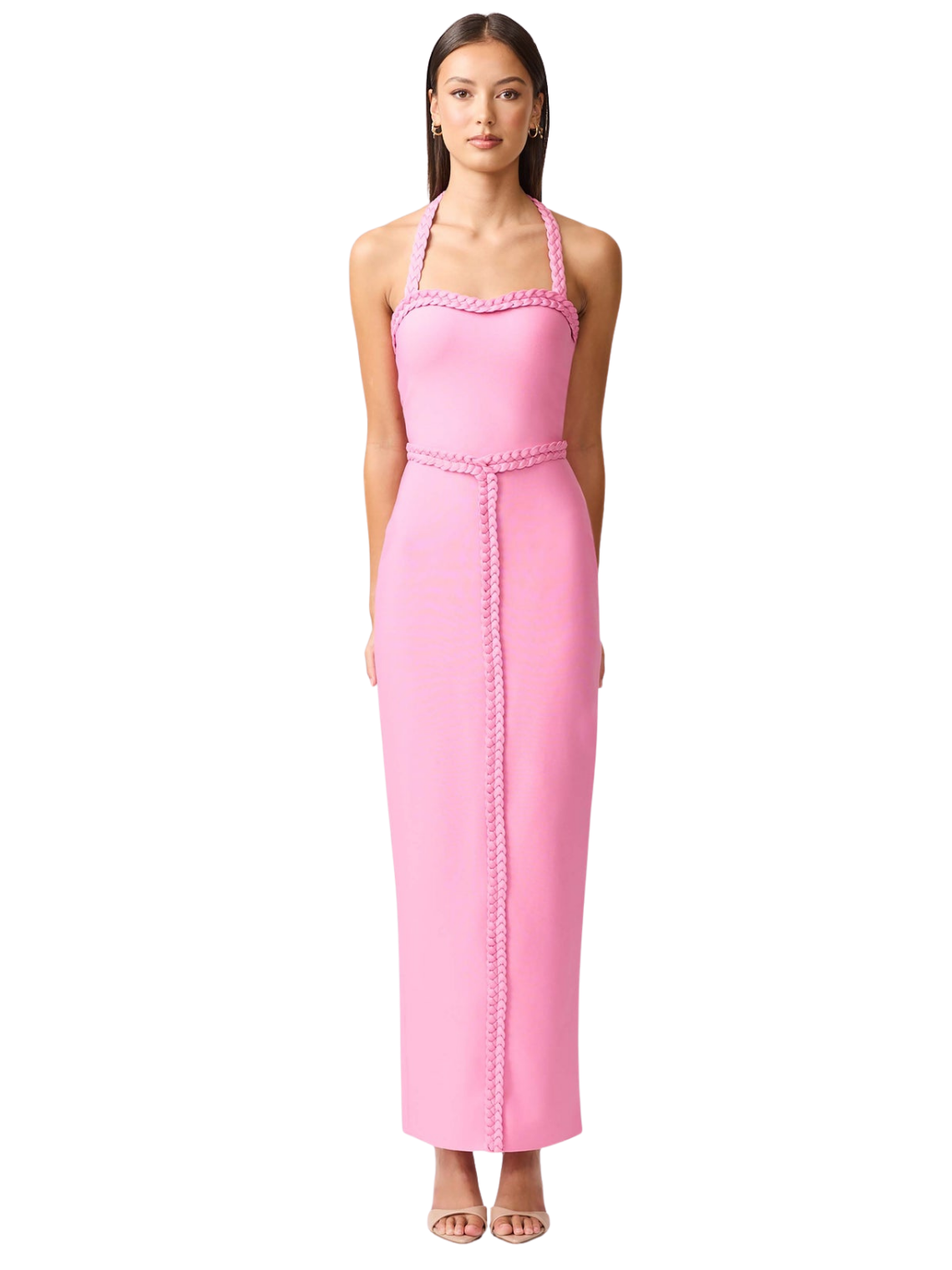 Coralene Halter Gown