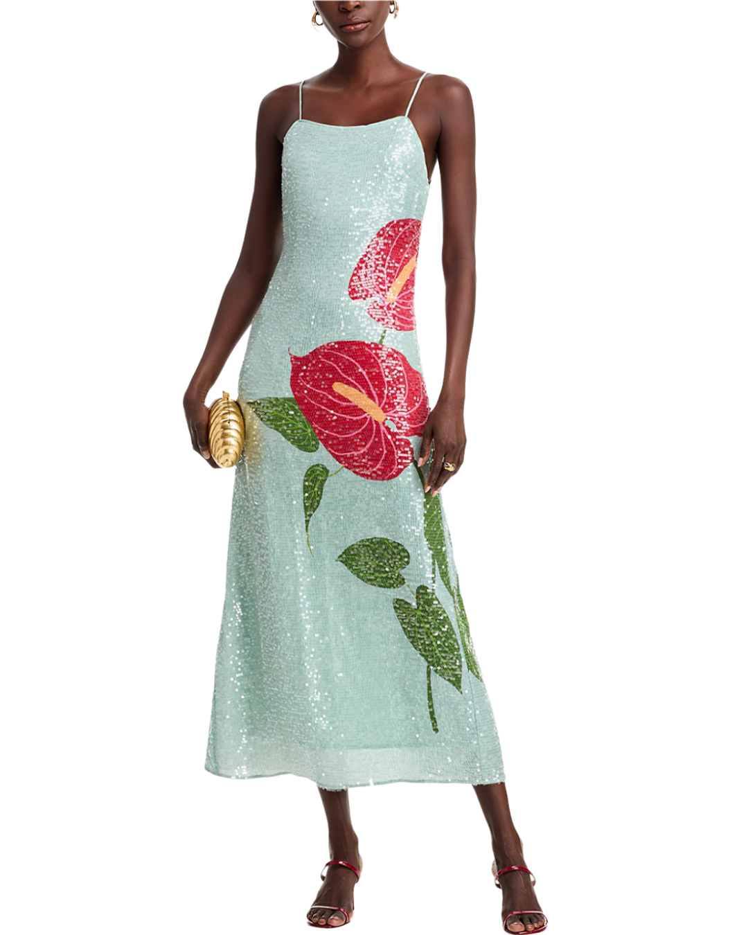 Anthurium Flowers Dress