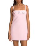 Sequin Flower Mini Dress
