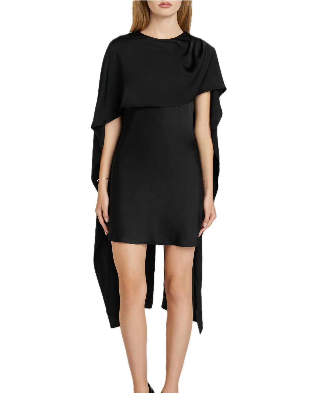 Black Cape Dress
