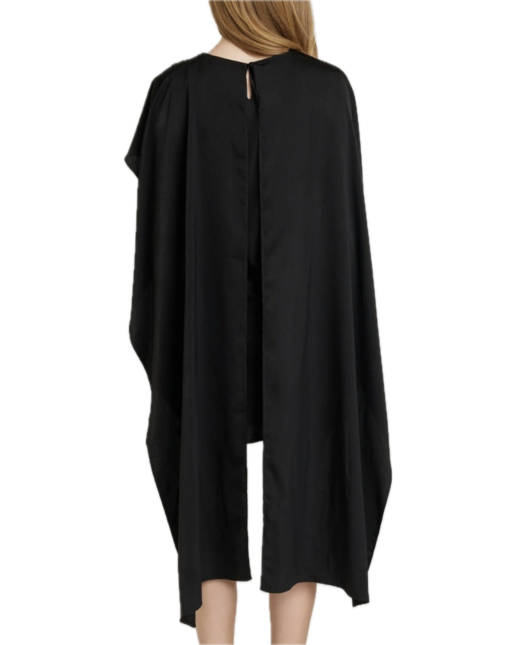 Black Cape Dress