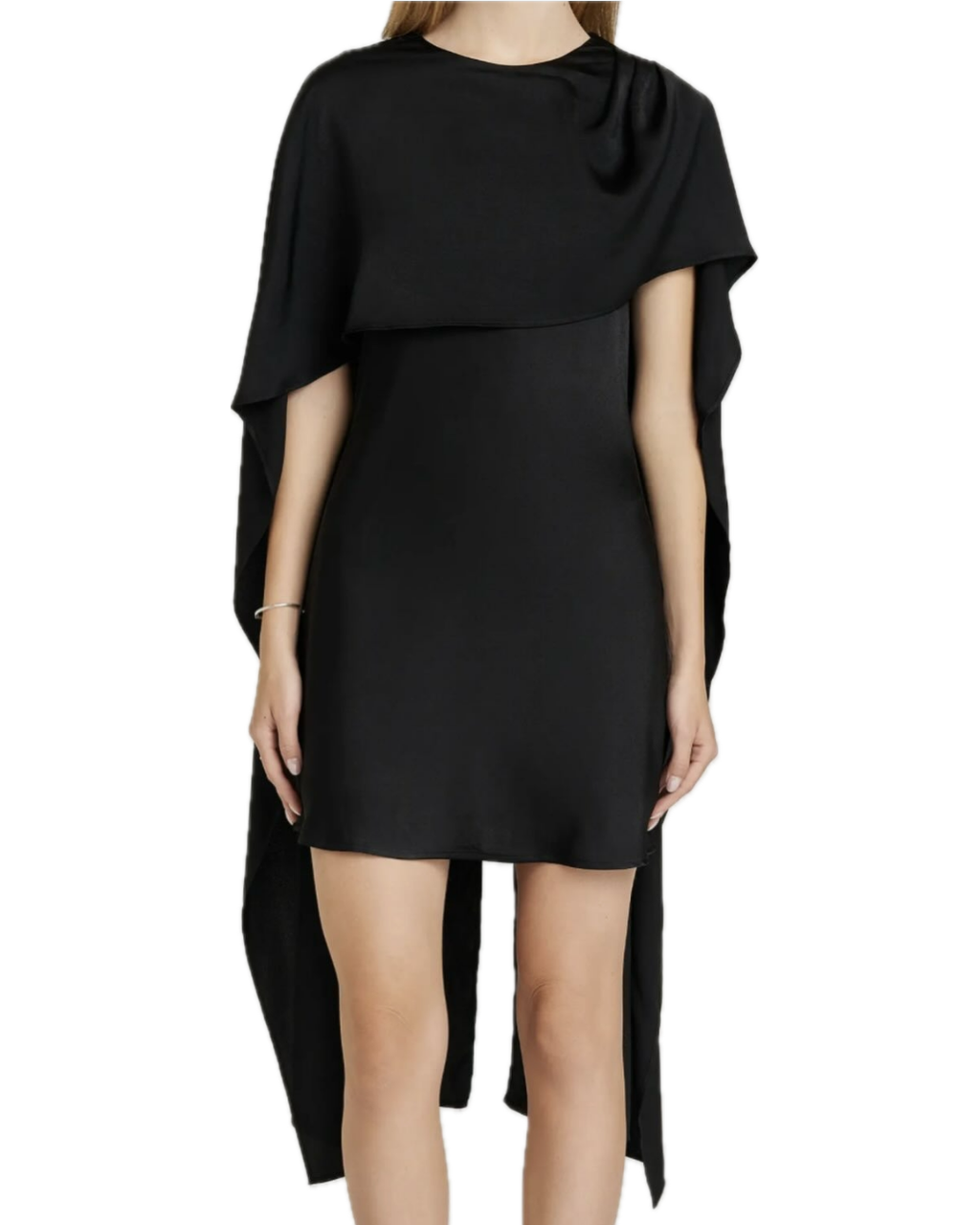 Black Cape Dress